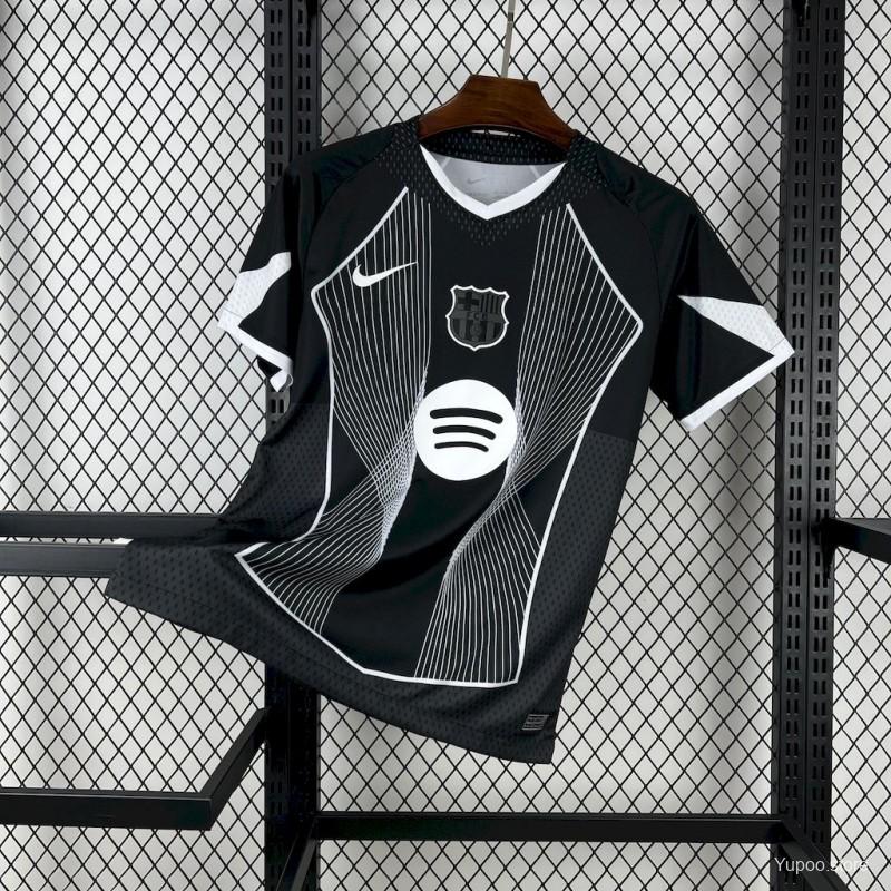 2025/26 Barcelona Black Special Edition Jersey S-4XL