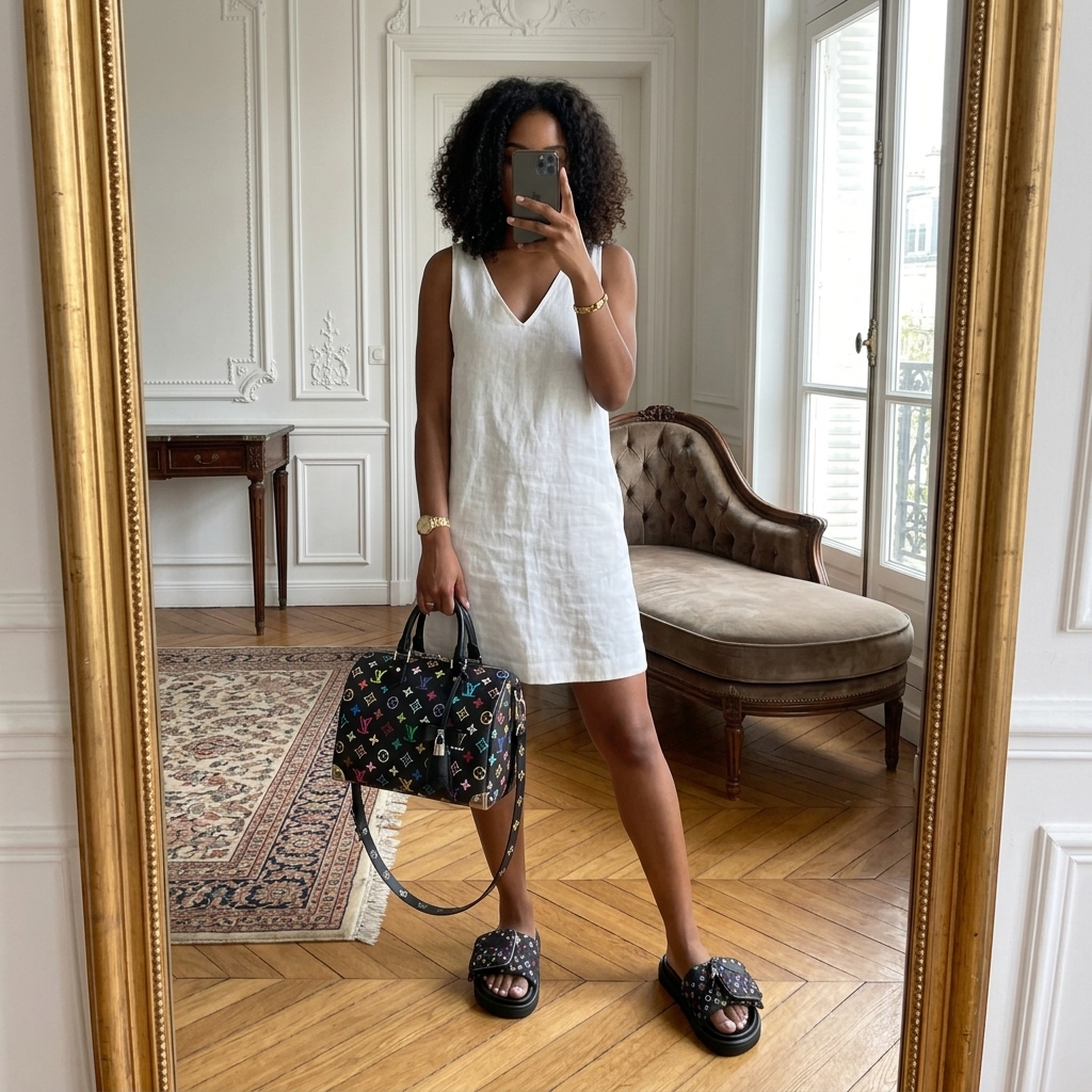 Louis Vuitton LV x Takashi Murakami LV x TM  Speedy Soft 30  & Multicolore Pocket Slides Set - KAIROO