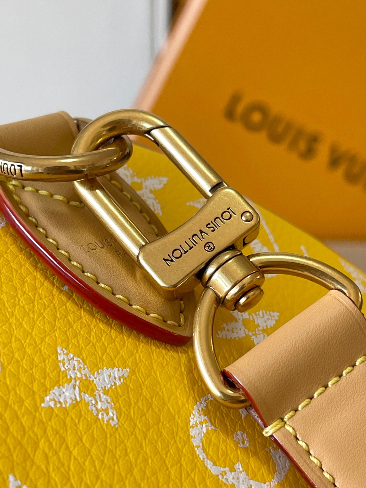 Louis Vuitton Bags autumn-winter yellow handbag