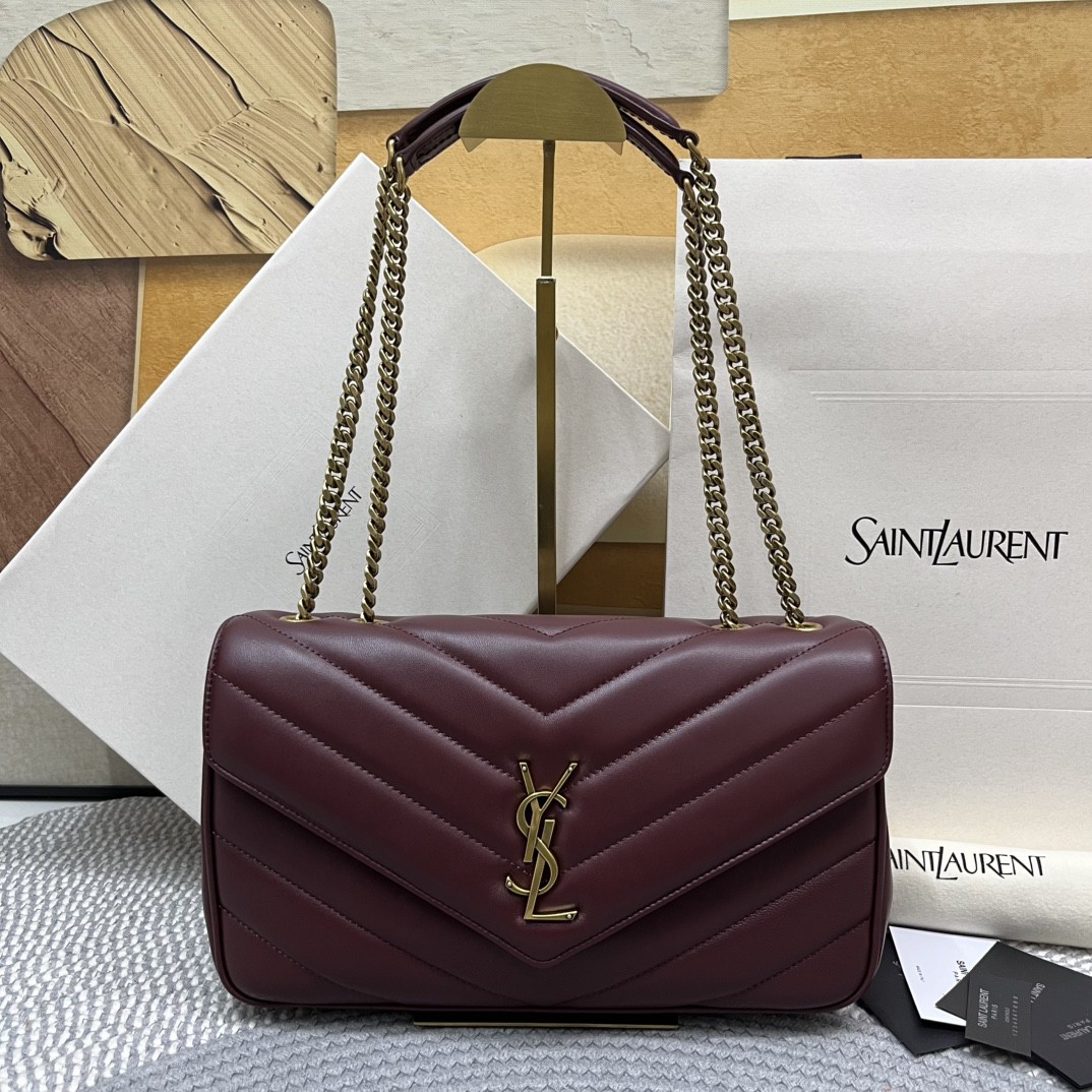 Saint Laurent Bags YSL LOULOU Medium Bag in Quilted Lambskin