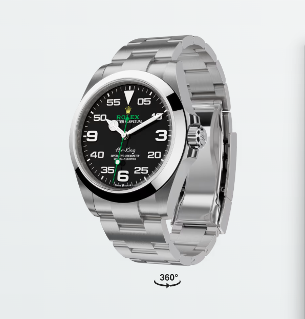Rolex Men's Air-King Oyster Watch 40mm