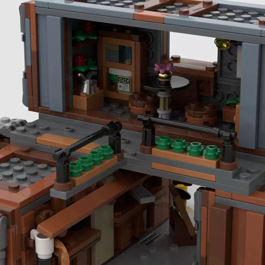 MOC 244861 - Cargo Crate Plaza