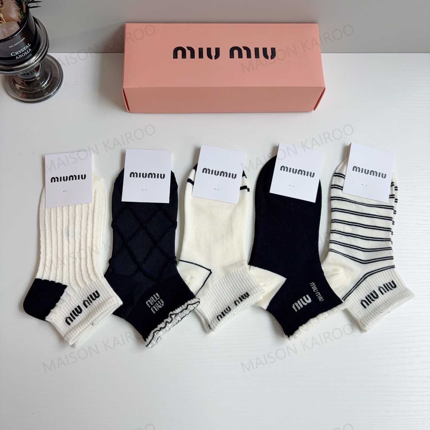 MIU MIU Socks 5-Pack - KAIROO