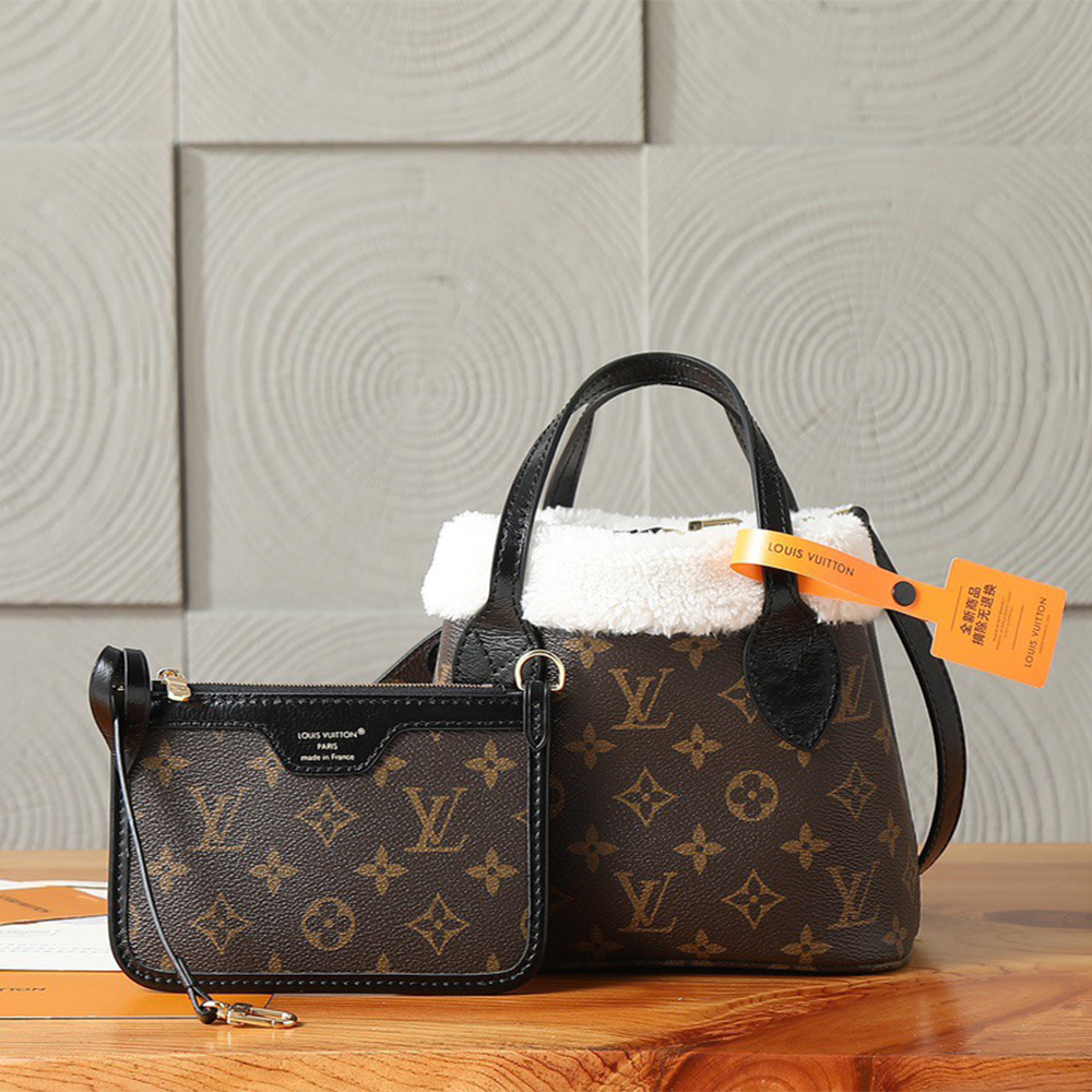 Louis Vuitton LV Neverfull Bandoulière Inside Out BB(10A Mirror Version)