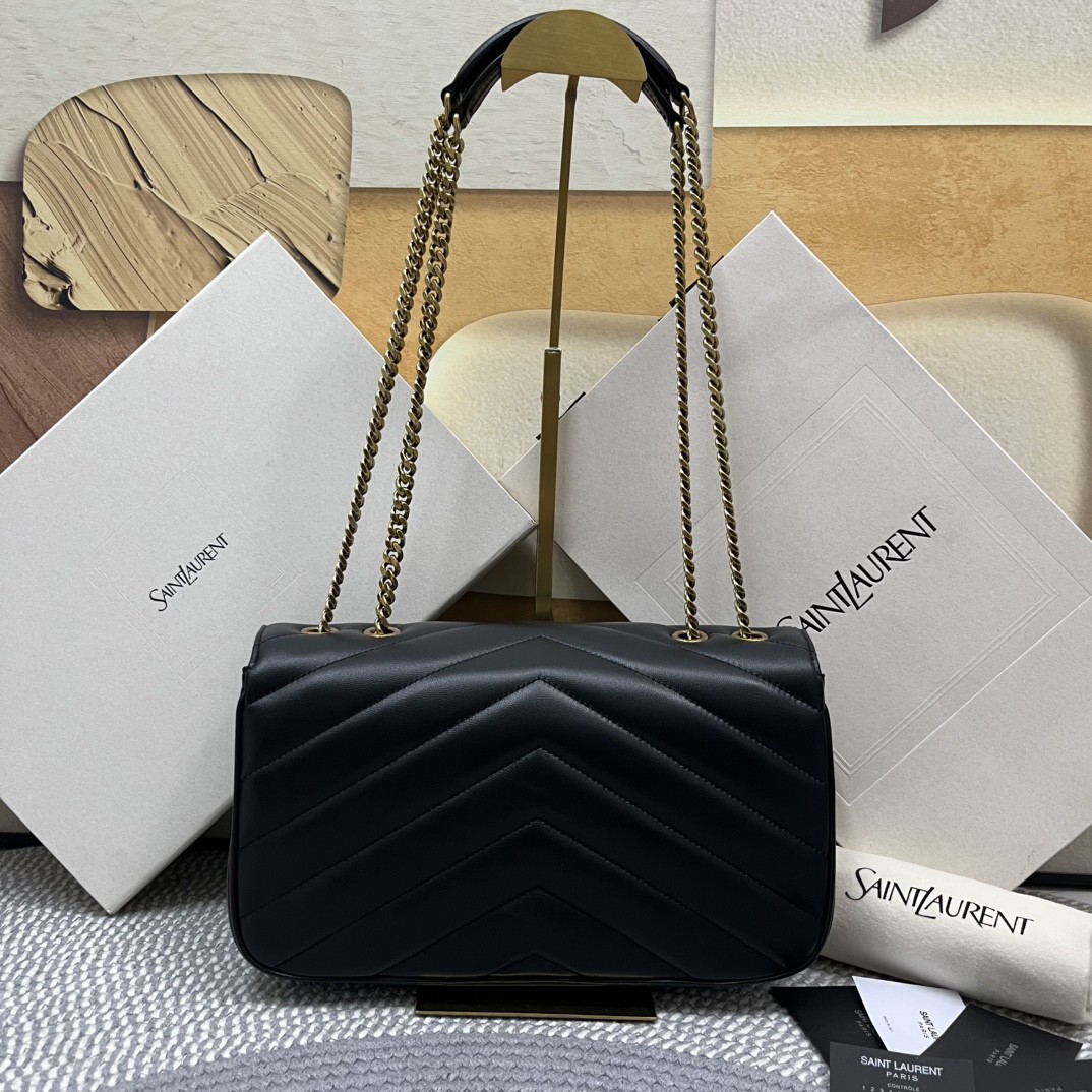 Saint Laurent Bags YSL LOULOU Medium Bag in Quilted Lambskin