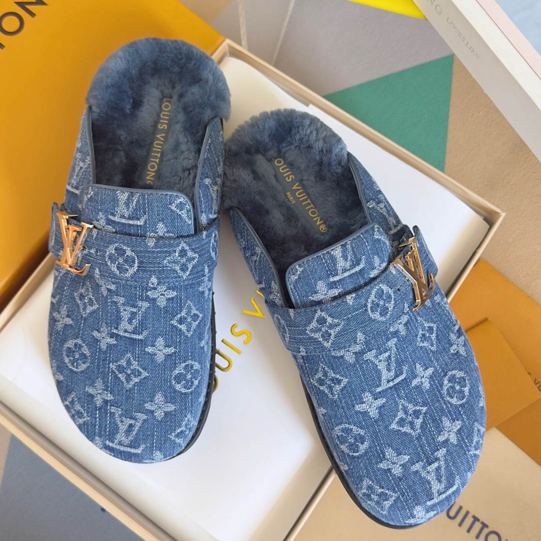 LV Unisex Easy Mules