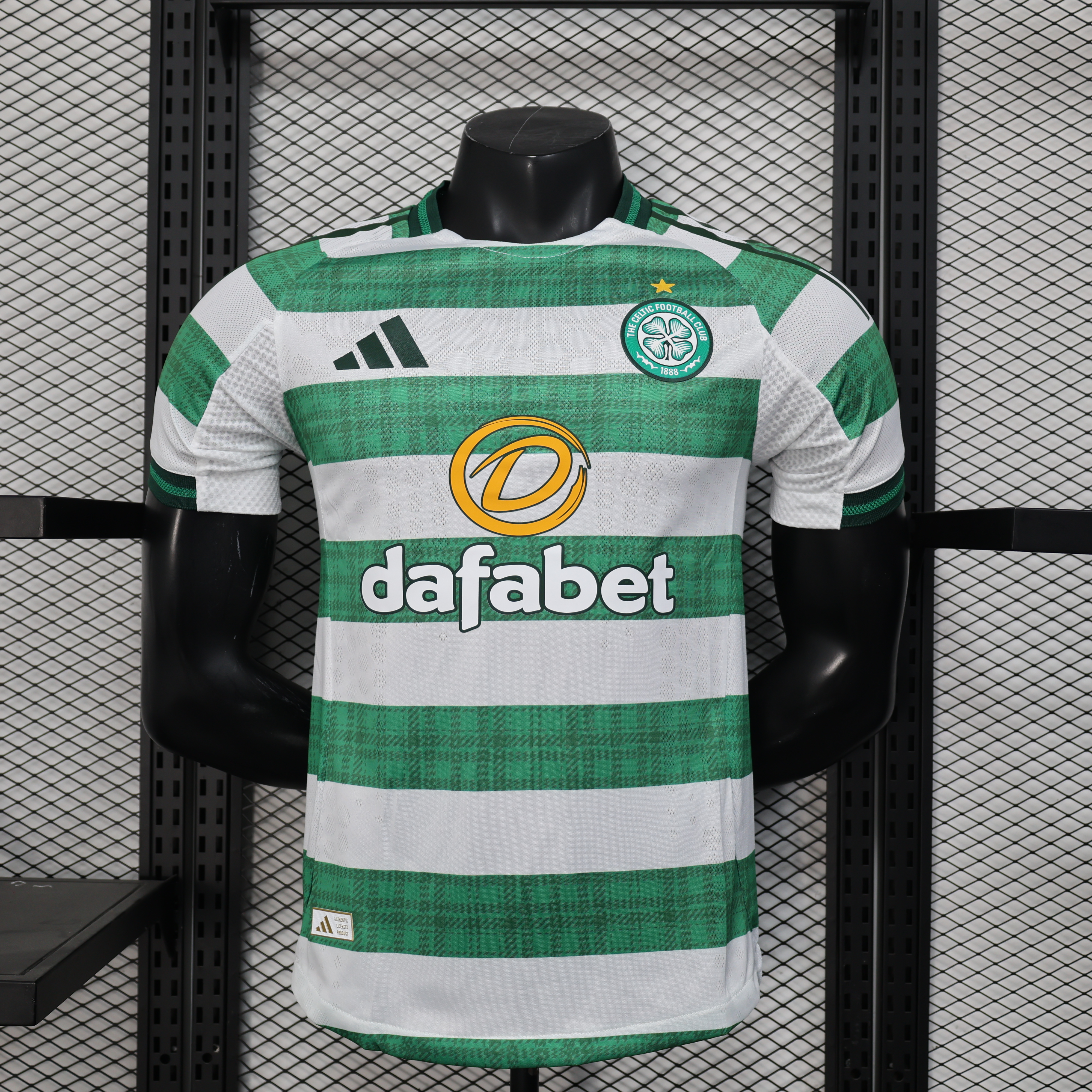 Player Version Celtic Men's 2025/26 Home Shirt S-XXL
