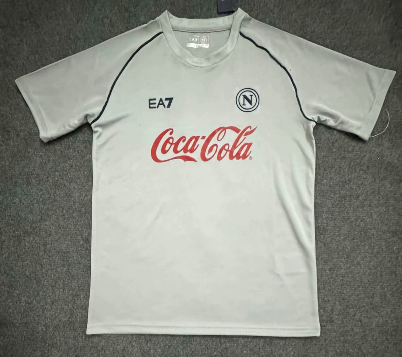 Napoli Training Man jersey 24/25 Gray | Soc Jersey - Premium Football Jersey