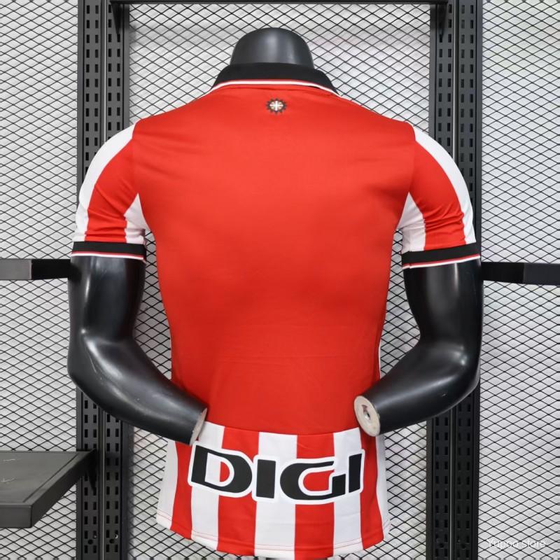 Player Version 25/26 Athletic Bilbao Home Jersey S-XXL