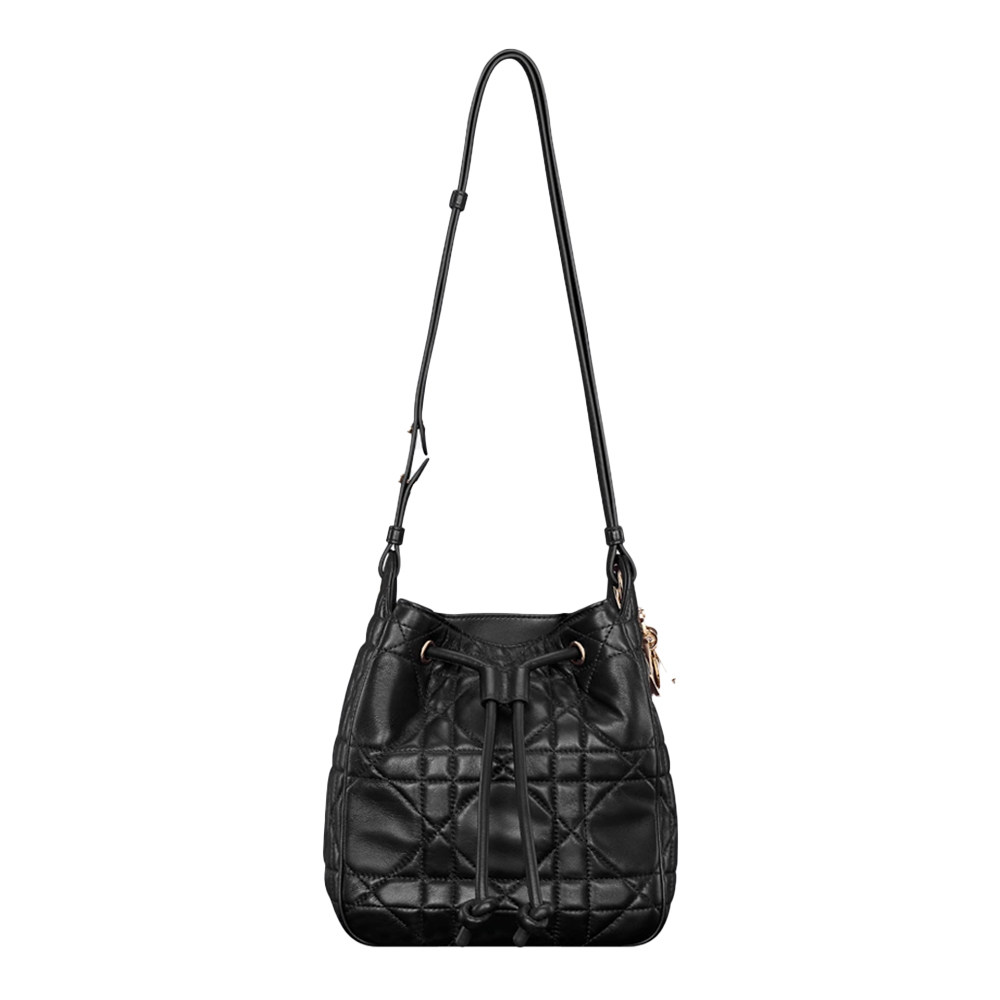 Dior Small D-Motion Bag in Lambskin Cannage(Mirror Quality)