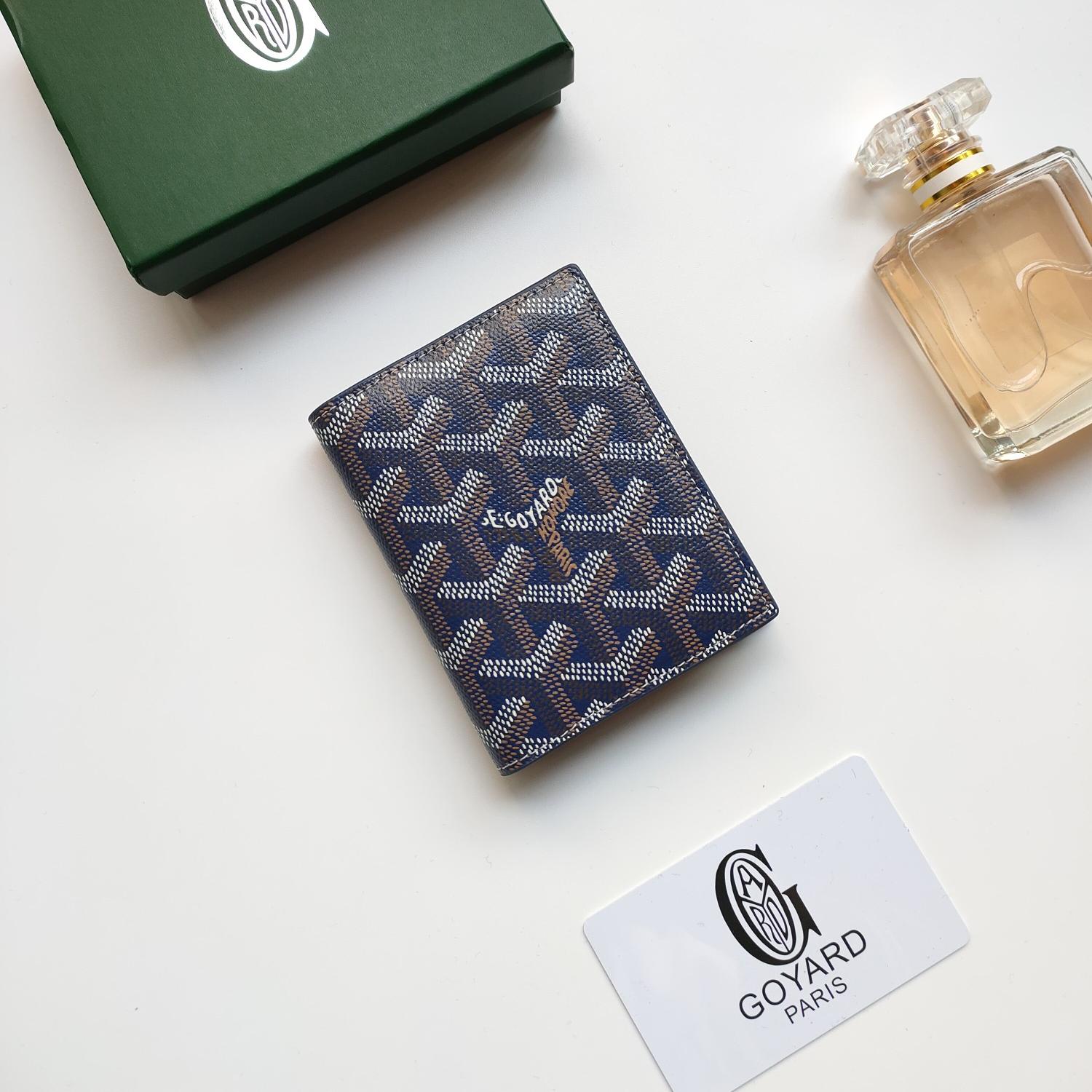 Goyard Saint-Marc Leather Card Holder wallet