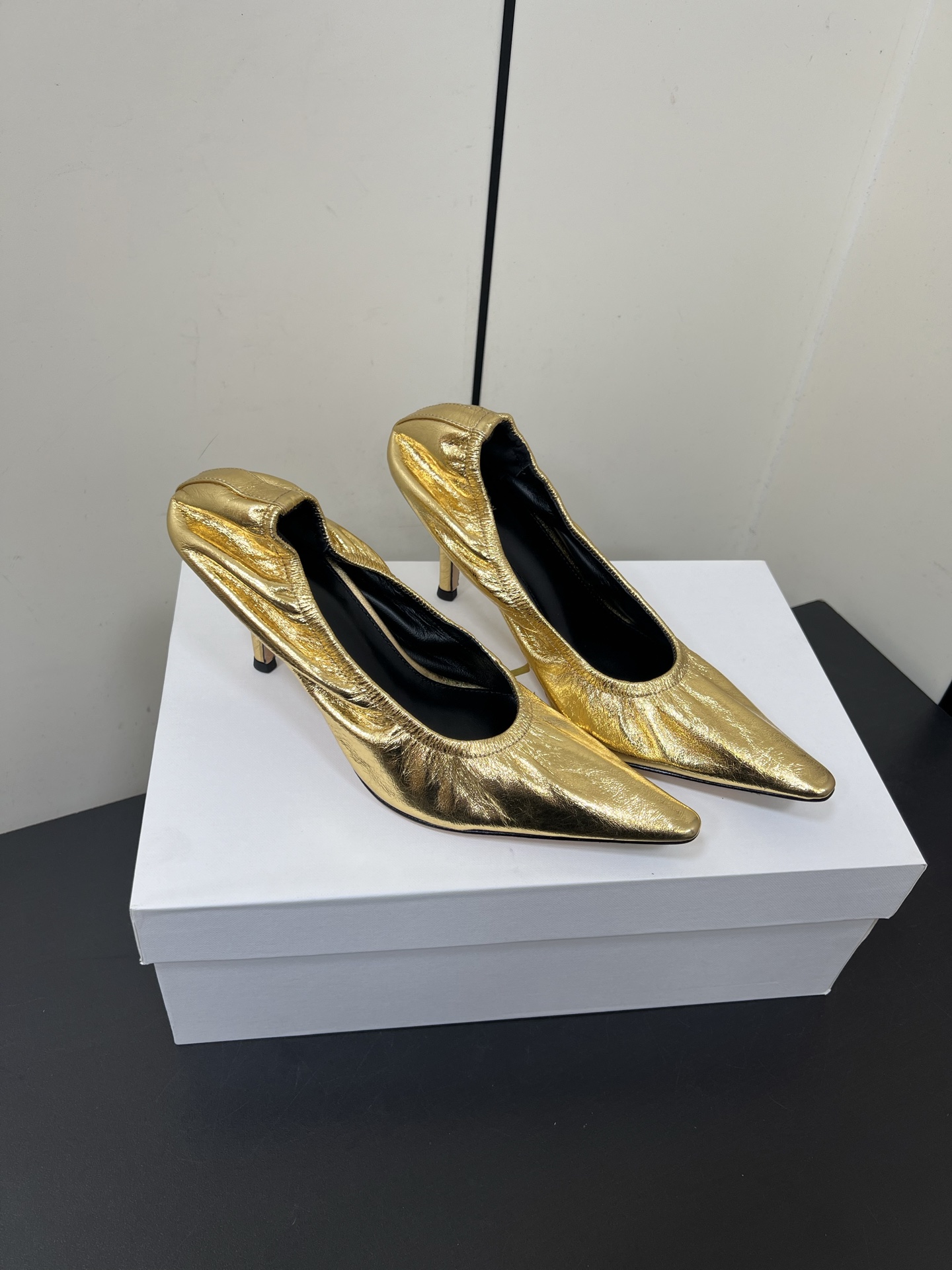 The Row Lambskin Pump