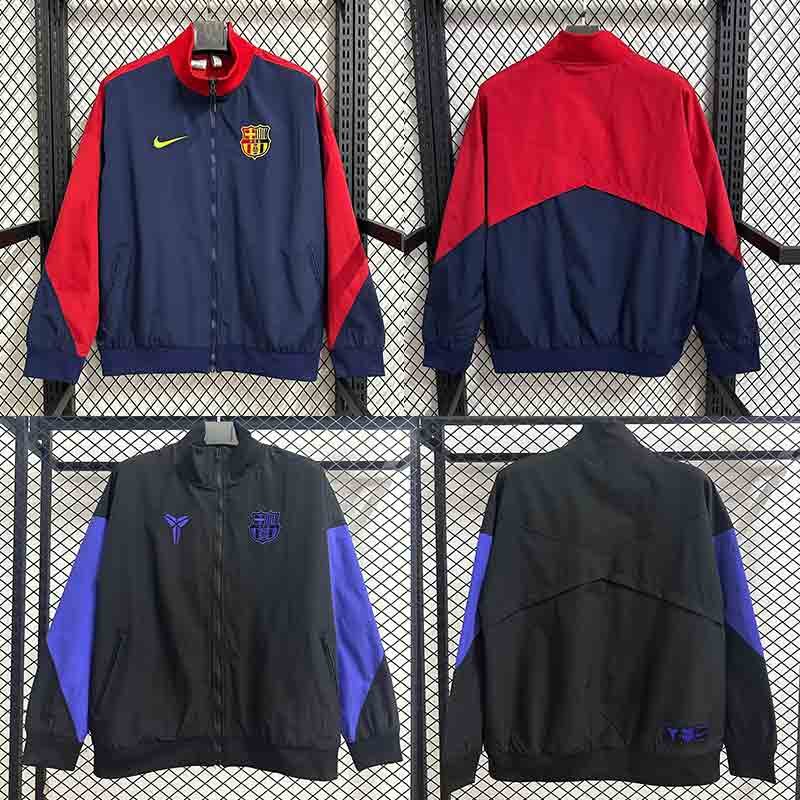 Barcelona color-blocked waterproof training windbreaker