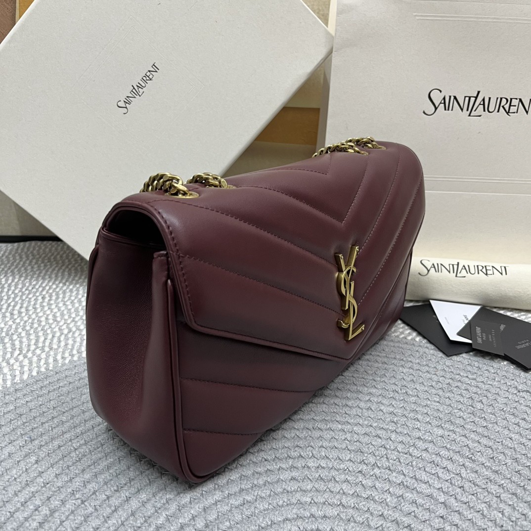Saint Laurent Bags YSL LOULOU Medium Bag in Quilted Lambskin
