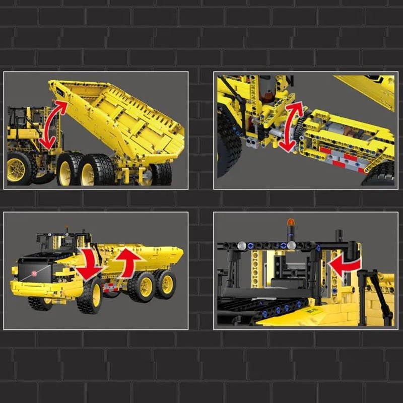 MOULD KING 17010 - Custom RC Dump Truck
