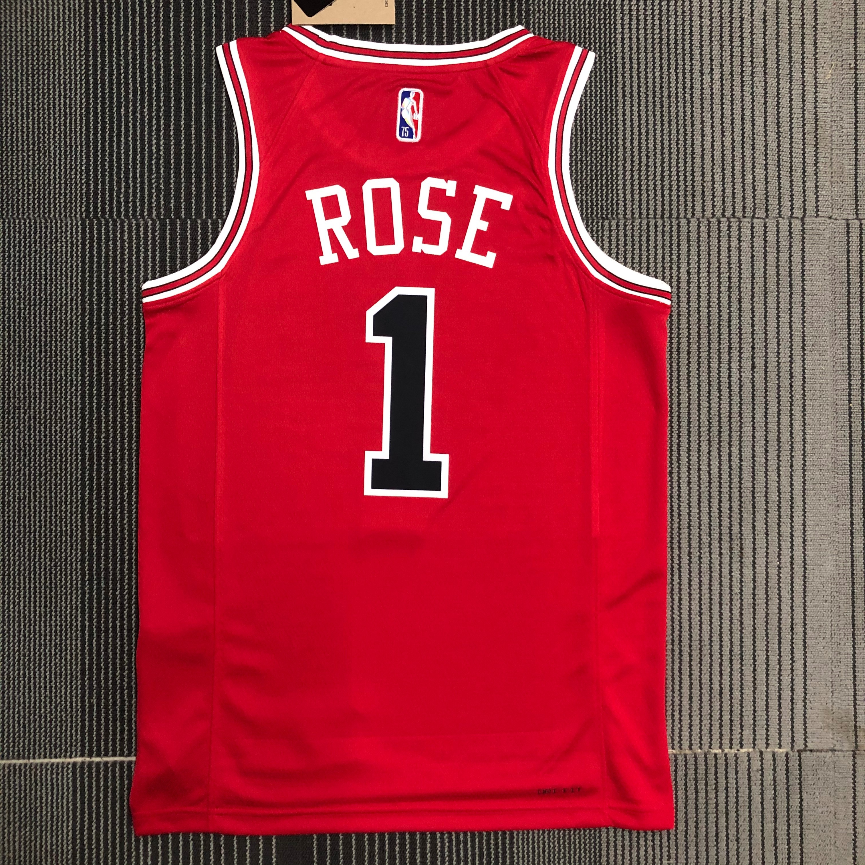 75th Anniversary Chicago Bulls Red Edition No.1 Rose