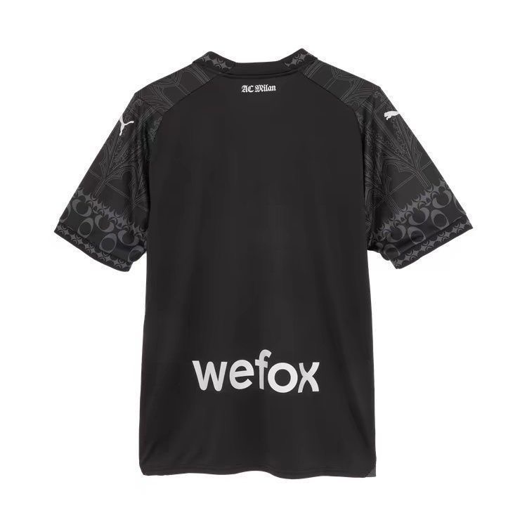 AC Milan x PLEASURES Forth Black Jersey