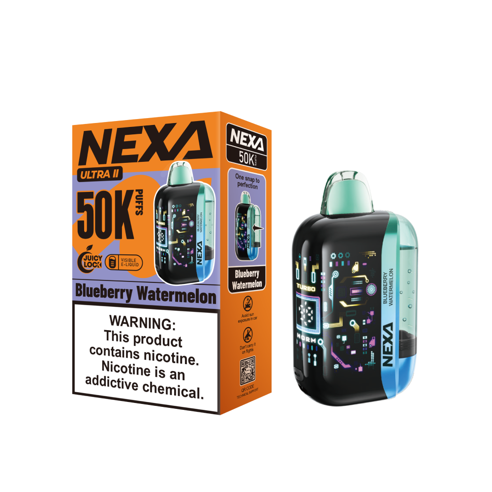 5Pcs Nexa Ultra II 50K 5% 20mL