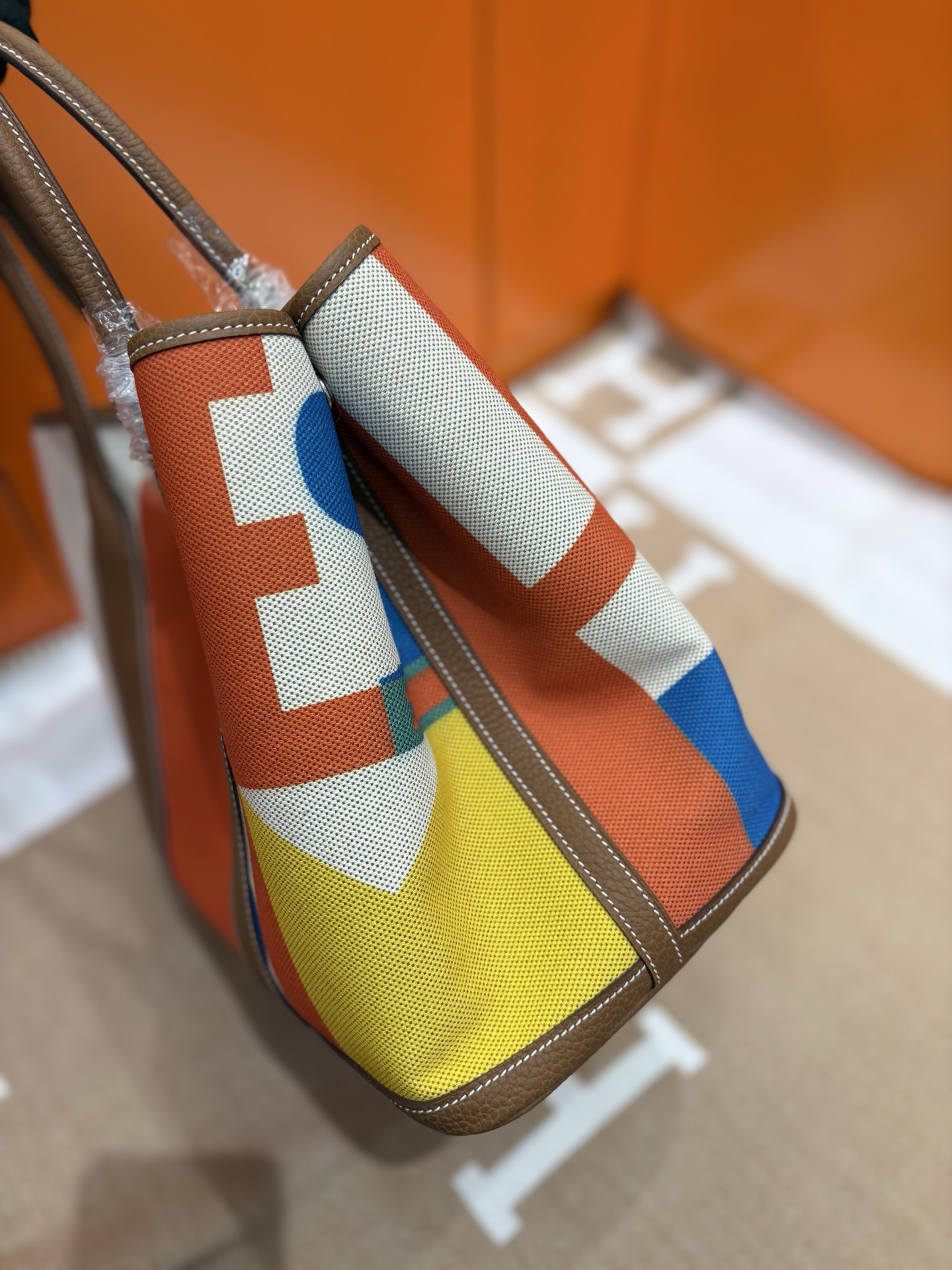 Hermes Garden Party Graffiti Handbag