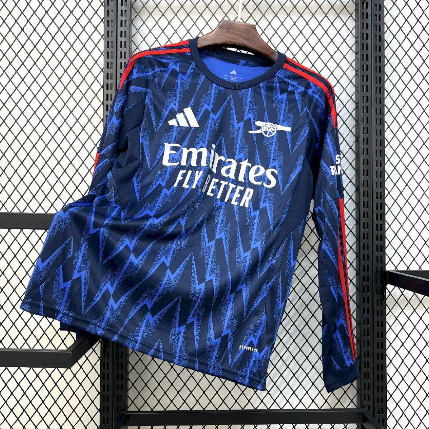 2025/26 Mens Arsenal Away Long Sleeve Jersey S-2XL