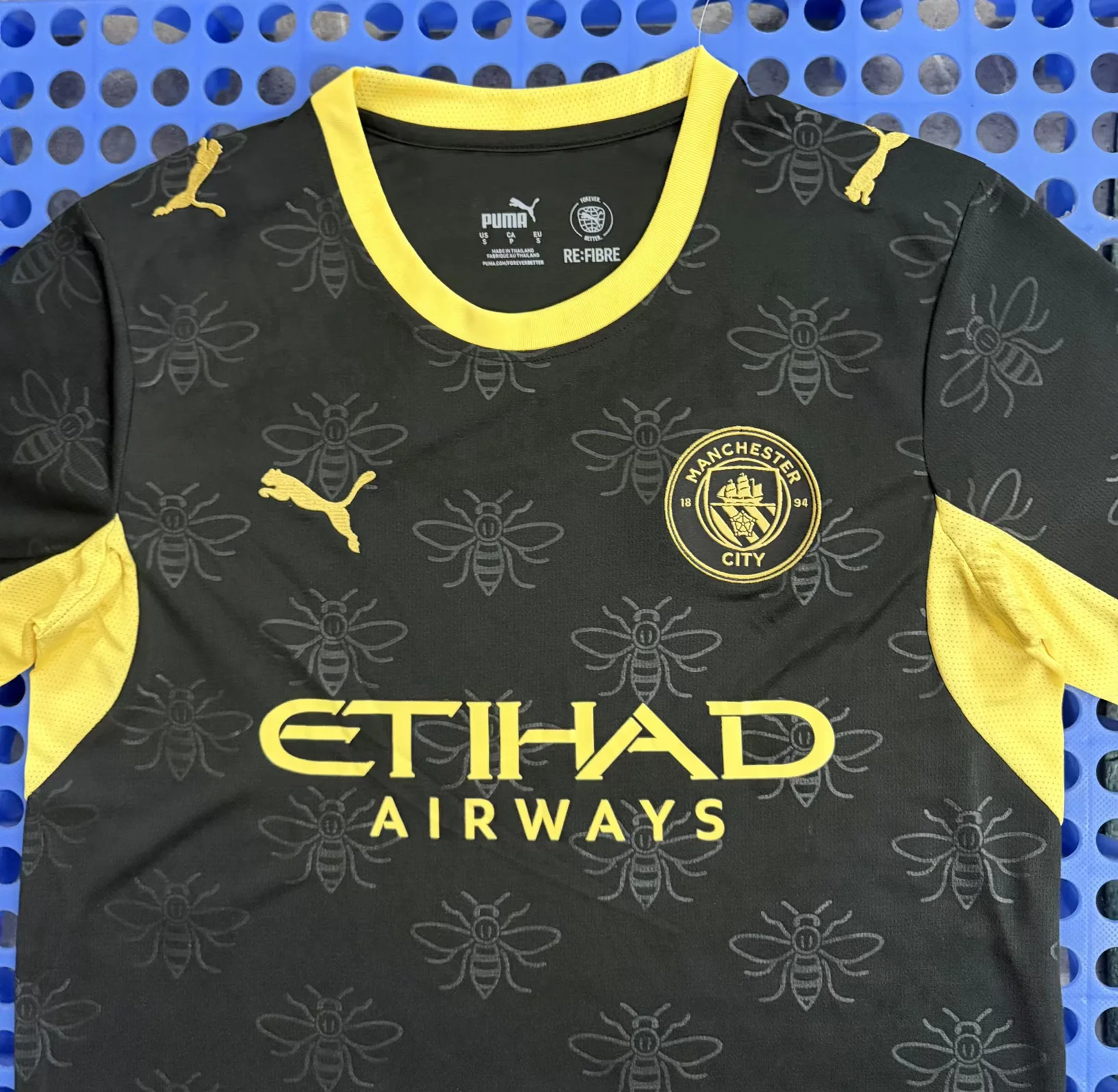 2026/2027 Manchester City Away Black Fans Football Shirt 1:1 Thai Quality