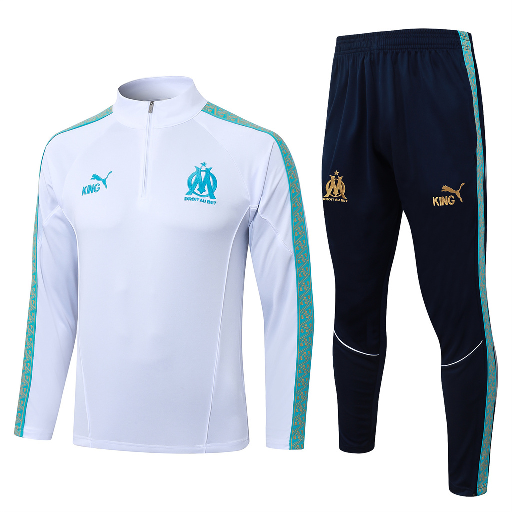 Marseille Training Jersey Suit 25/26 | Soc Jersey - Premium Football Jersey