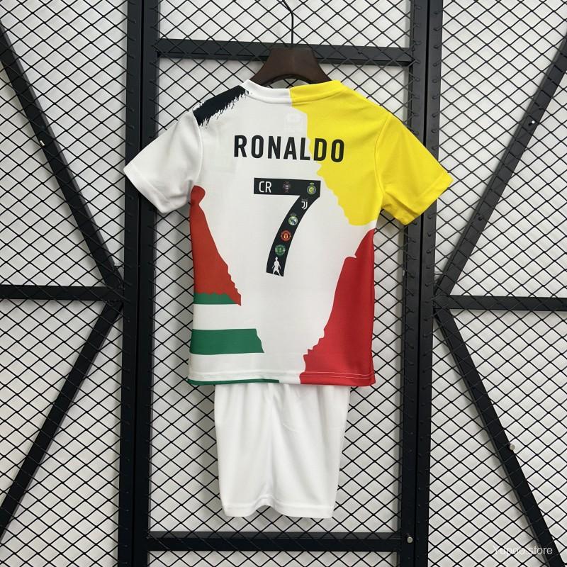 Kids Real Madrid Cristiano Ronaldo 25/26 Special CR7 Jersey