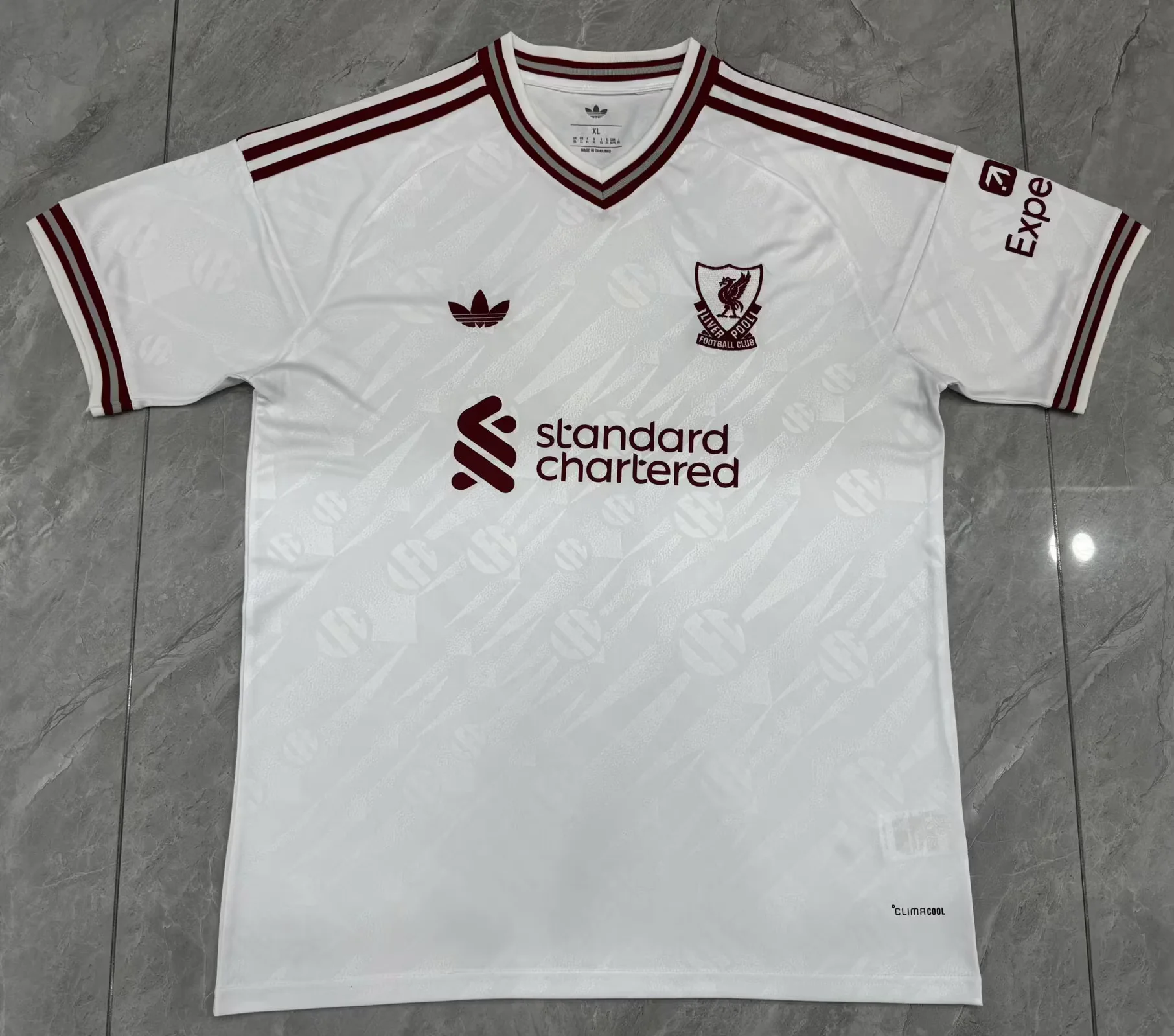 2026-27 Liver Pool FC. Away White Fans Football Shirt 1:1 Thai Quality