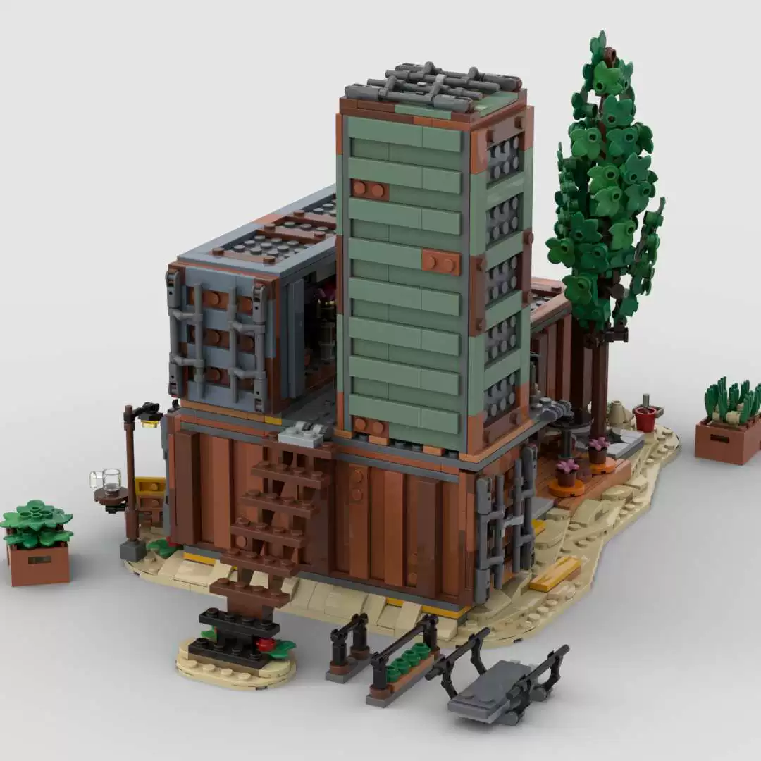 MOC 244861 - Cargo Crate Plaza
