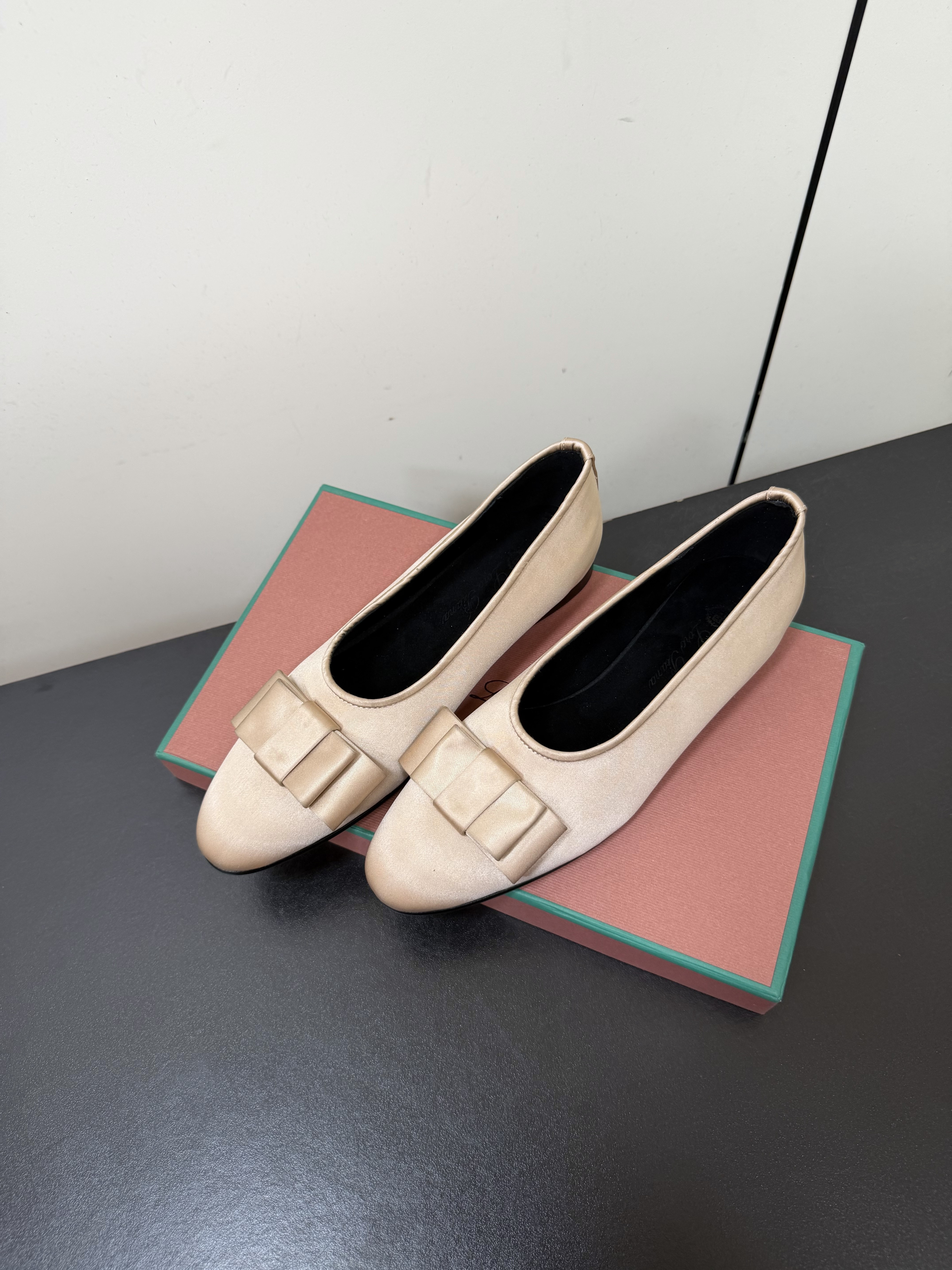 Loro Piana 2026 Bow Ballet Flats