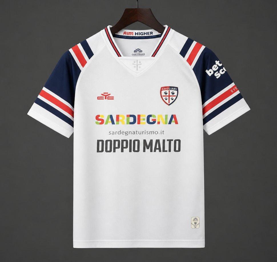 26/27 Cagliari Calcio Away White Jersey S-4XL