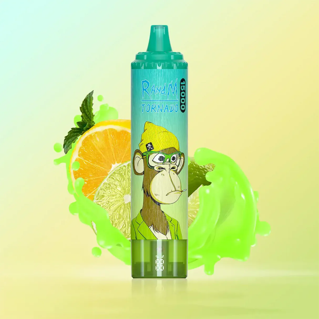 FUMOT Tornado 15K Rechargeable Disposable Vape – Lemon Lime - Vaba Vape-Shop