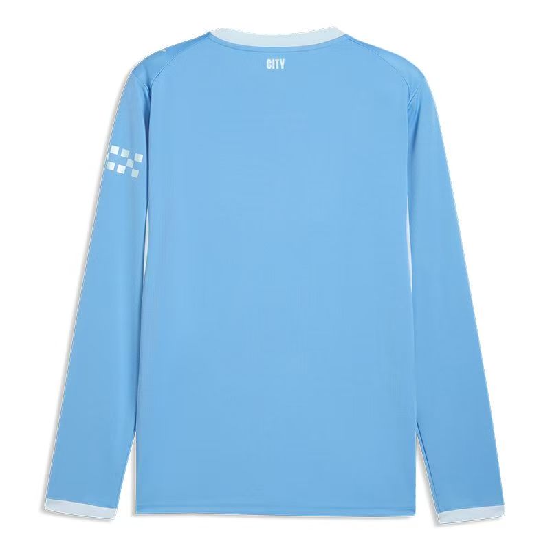 Manchester City Home Long Sleeves Jersey Fan Version 26/27