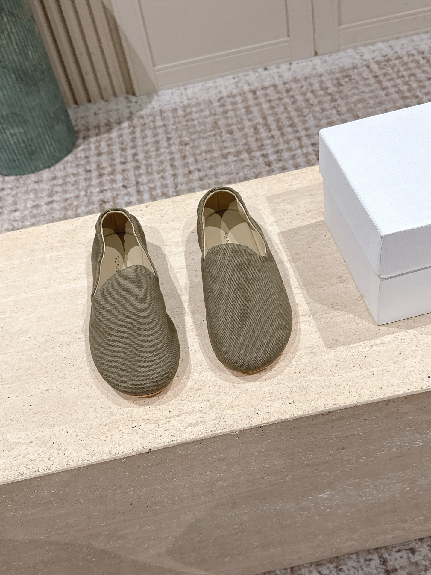 The Casa Canvas Slipper Ballet Flat