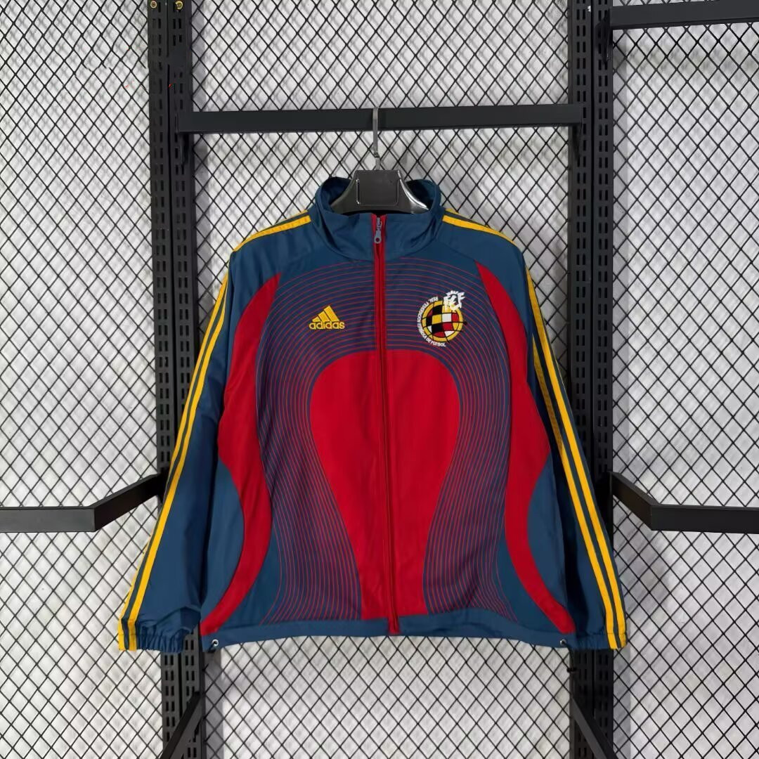 Spain Training Windbreaker 2026 | Soc Jersey - Premium Football Jersey