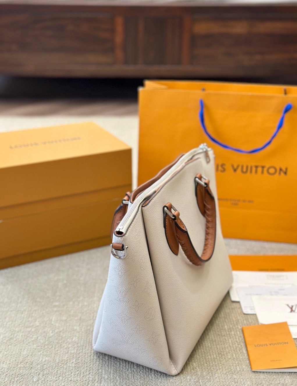 Louis Vuitton LV haumea tote bag