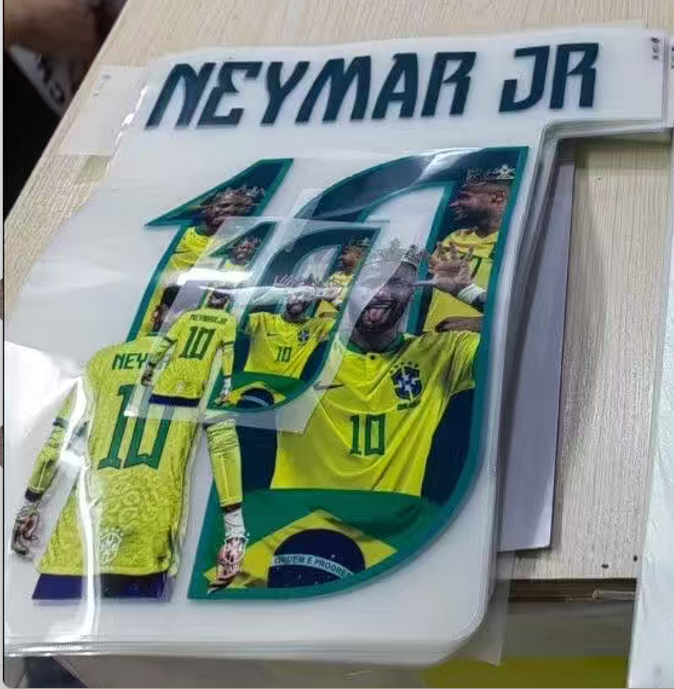Player Version Brazil 2022 World Cup Home Jersey（Special NEYMAR JR #10）
