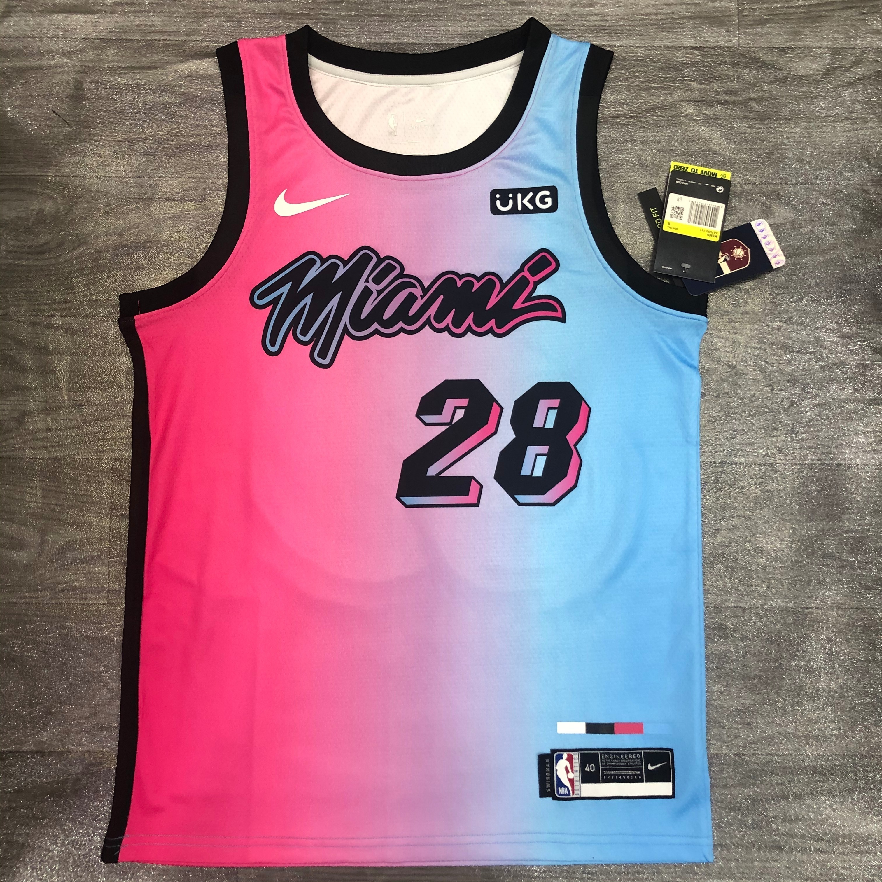 21 Season Miami Heat City Edition  No.28