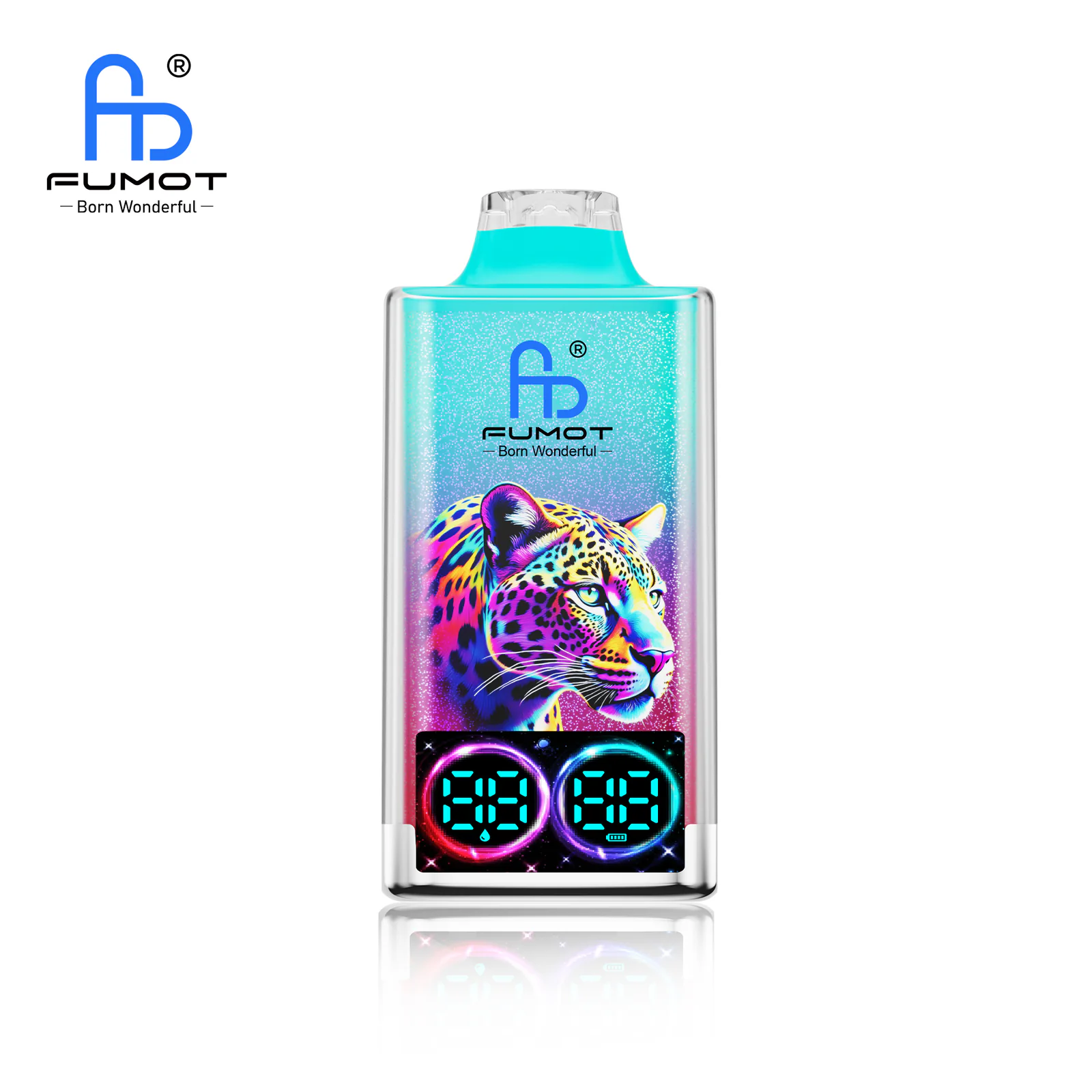 FUMOT Leopard 40K Disposable Vape – Blue Razz Gummy Bear - Vaba Vape-Shop