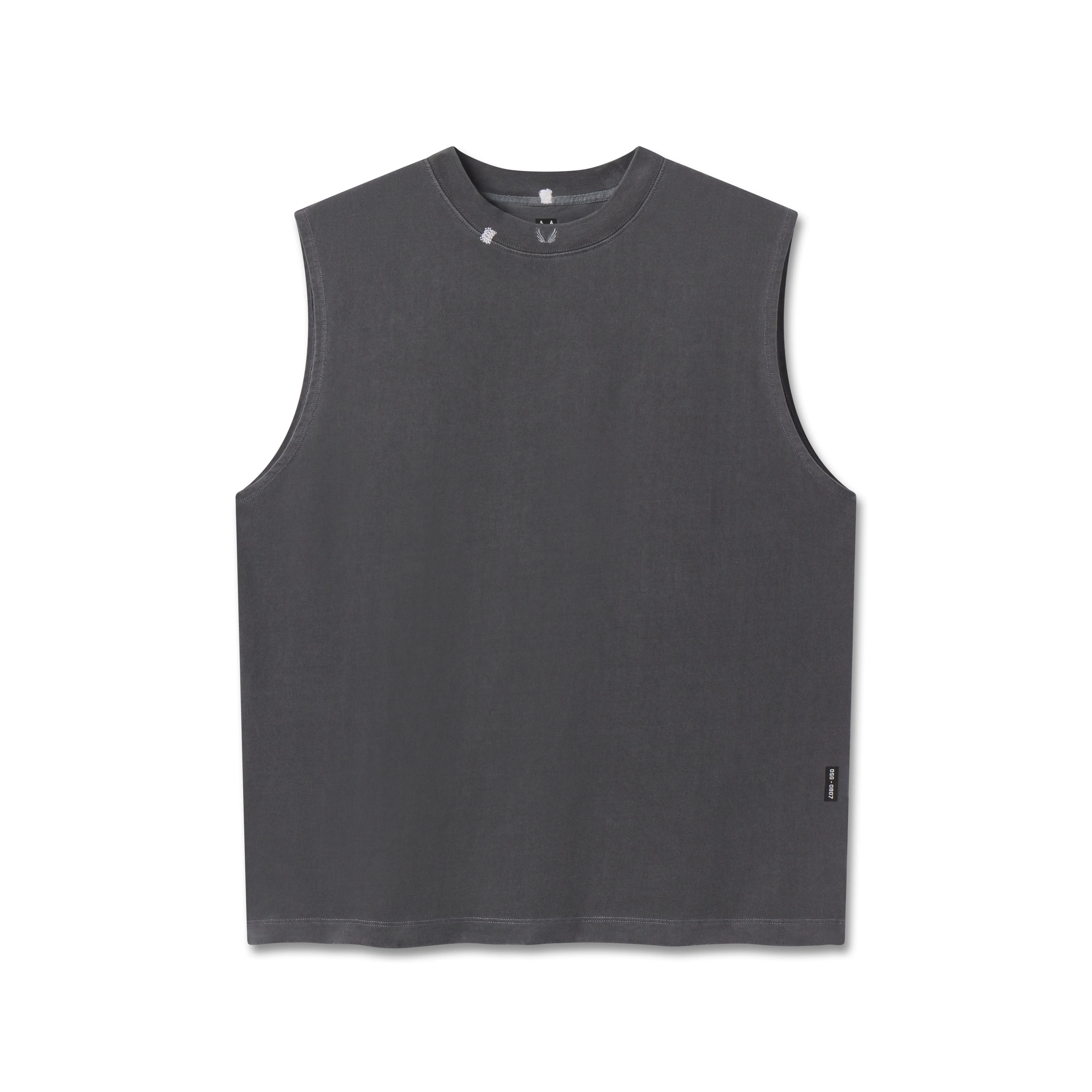 0807. Tech Essential Relaxed Cutoff - Faded Grey