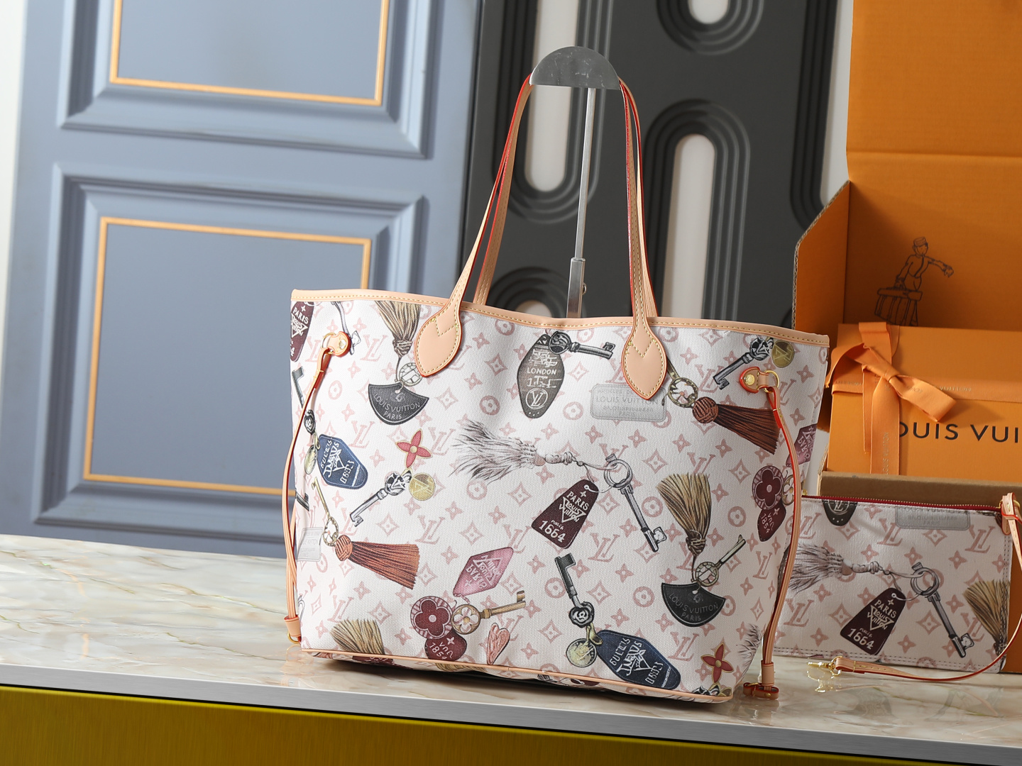 Louis Vuitton Getaway Capsule Collection Neverfull Medium Handbag