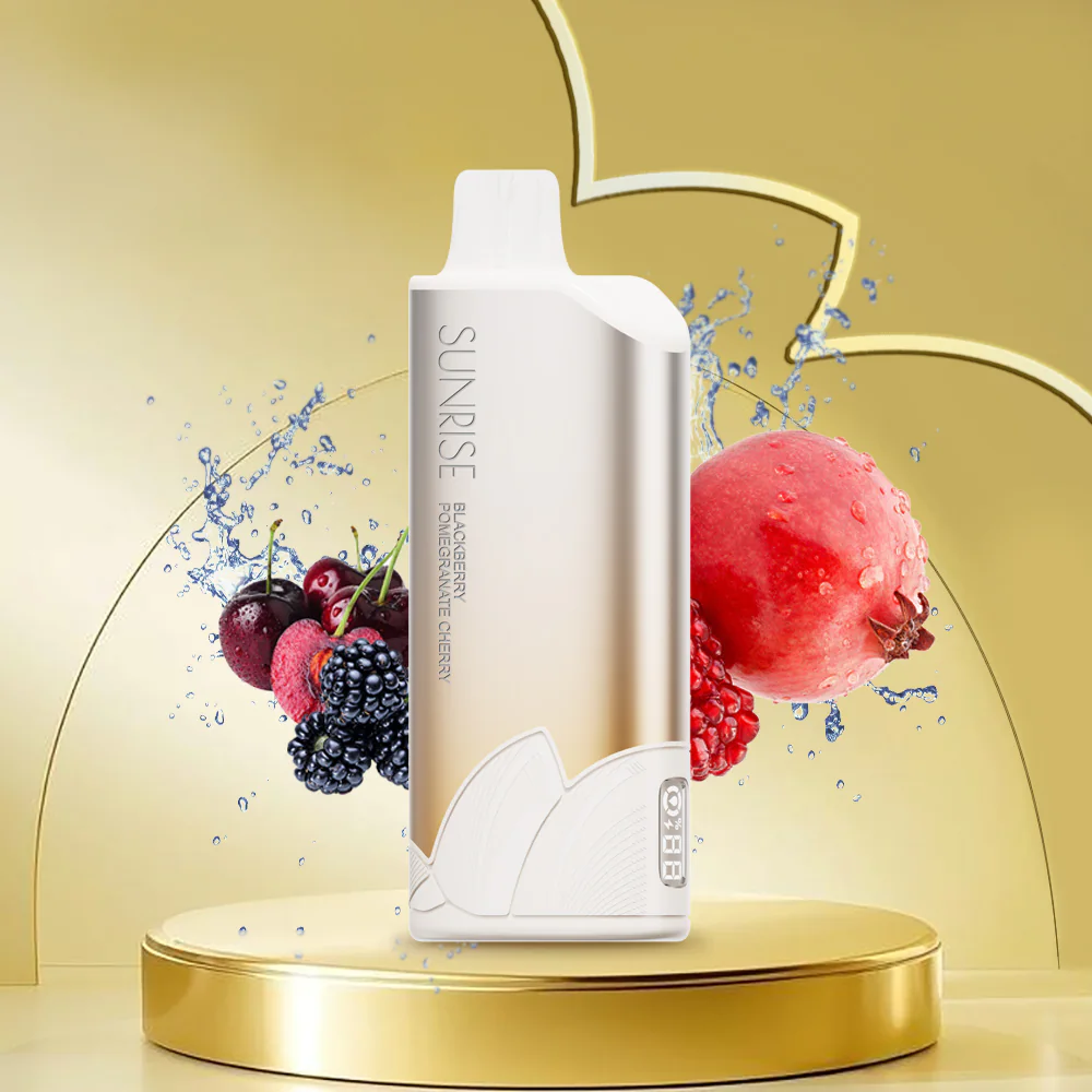 GROO SUNRISE 10K Disposable Vape – Blackberry Pomegranate Cherry - Vaba Vape-Shop