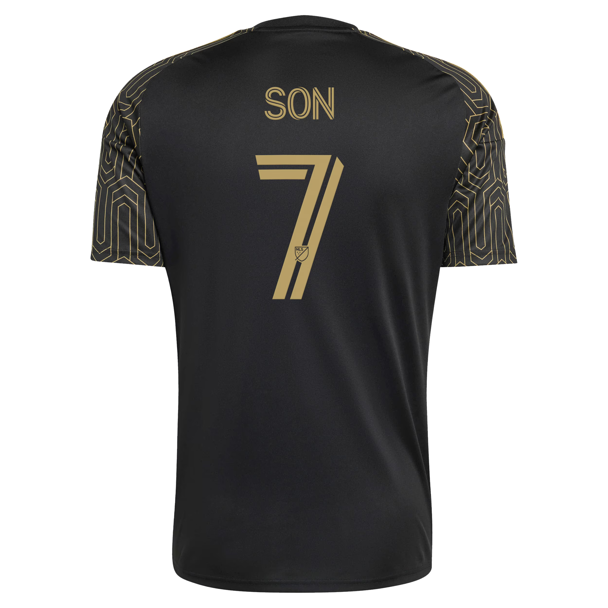 Fan Version Men's LAFC #7 Son Heung-Min Black Home 2026