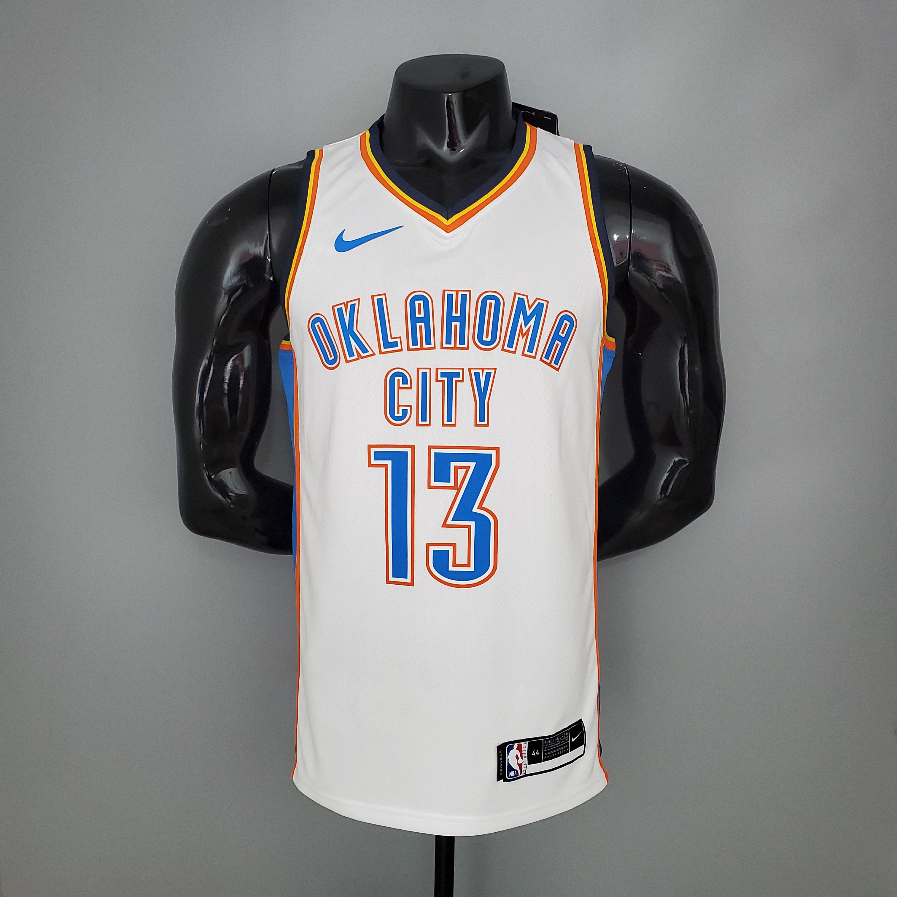 Paul George Oklahoma City Thunder Swingman Jersey White