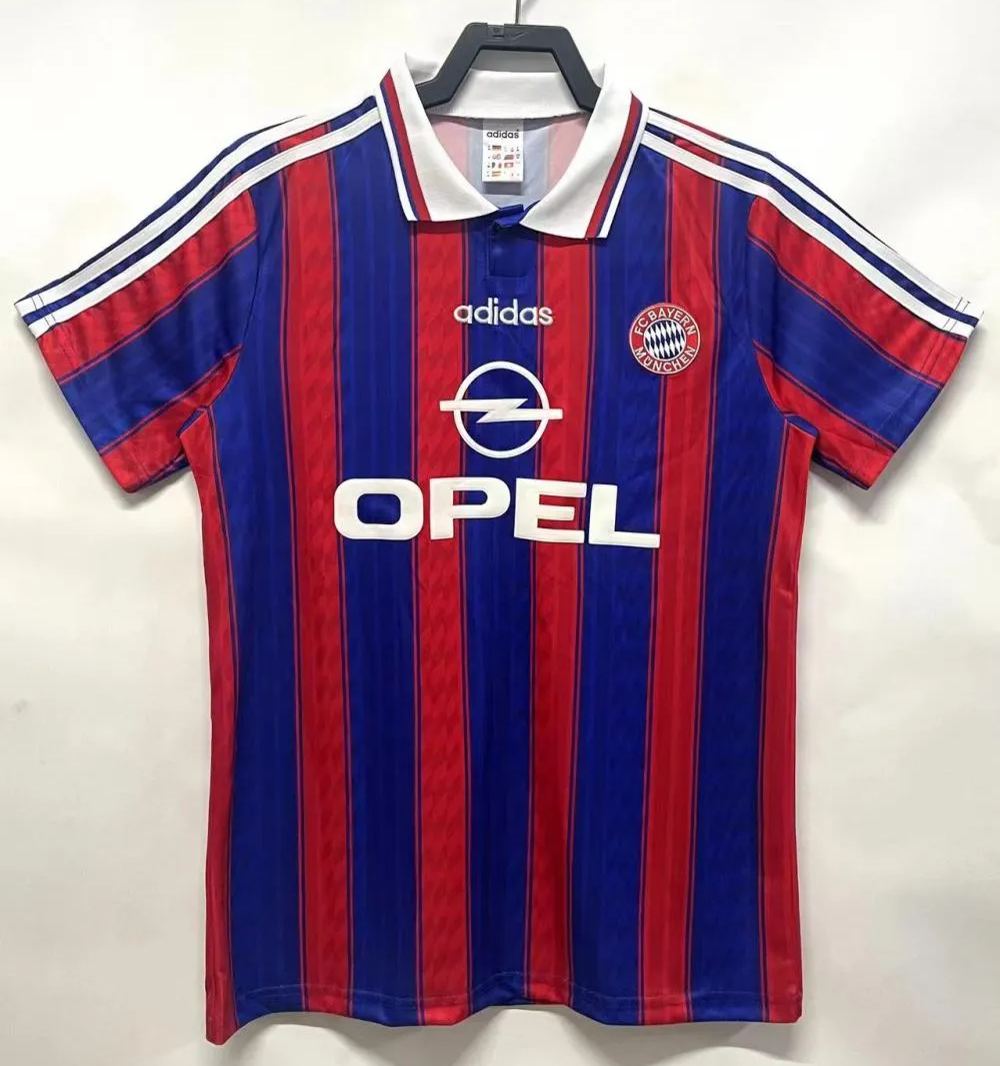 Retro 1995-97 Bayern Munich Home Kit S-XXL