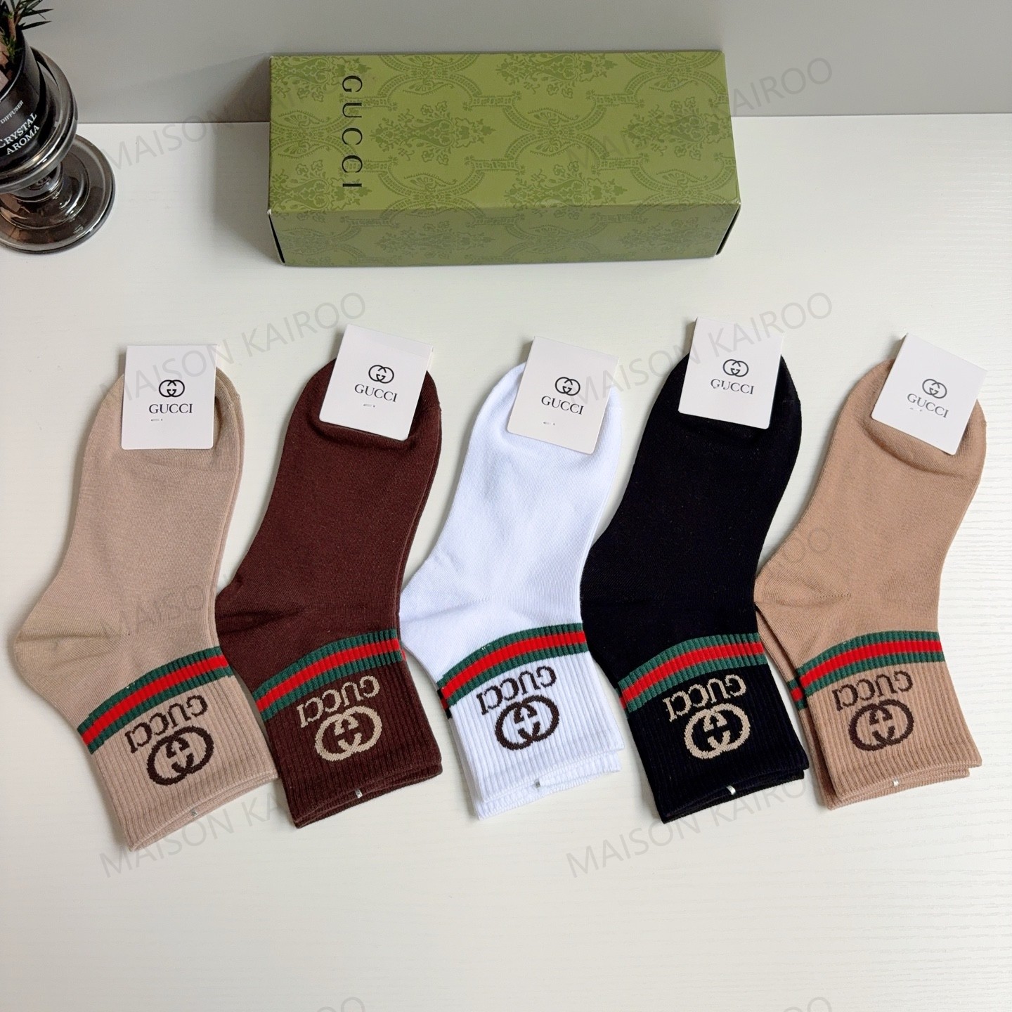 Gucci Socks 5-Pack - KAIROO