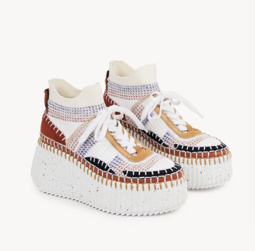 Chloe Nama Wedge Sneaker