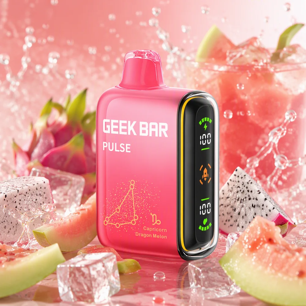 Geek Bar Pulse 15K Disposable Vape - Dragon Melon