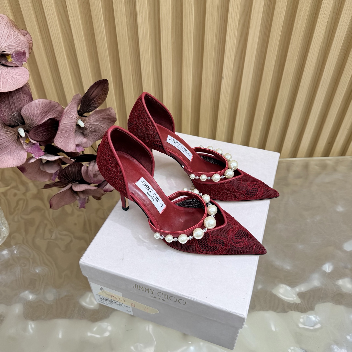 Jimmy Choo Lace Pump