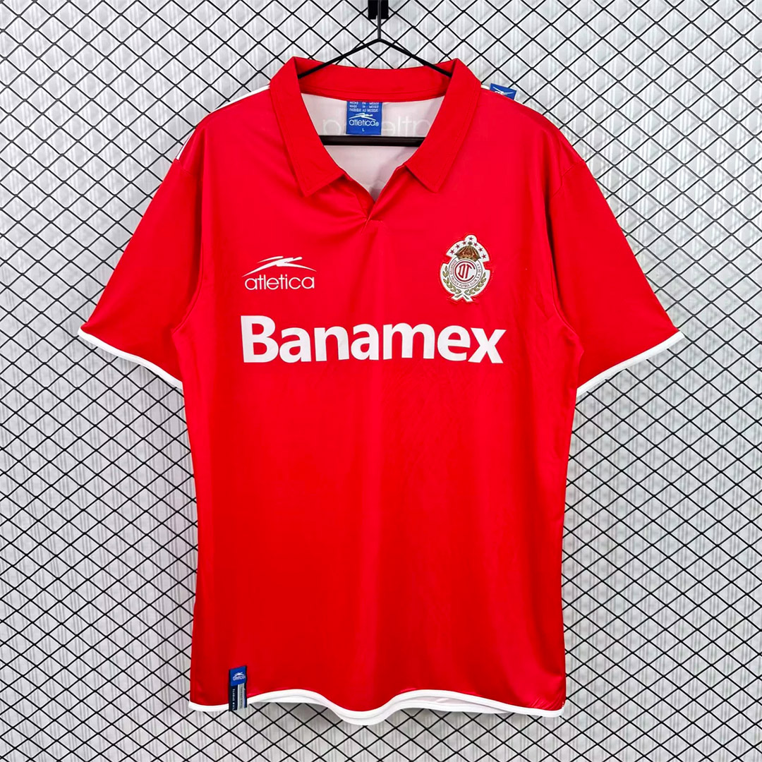 Retro Toluca CD 03/04 Home Jersey S-XXL